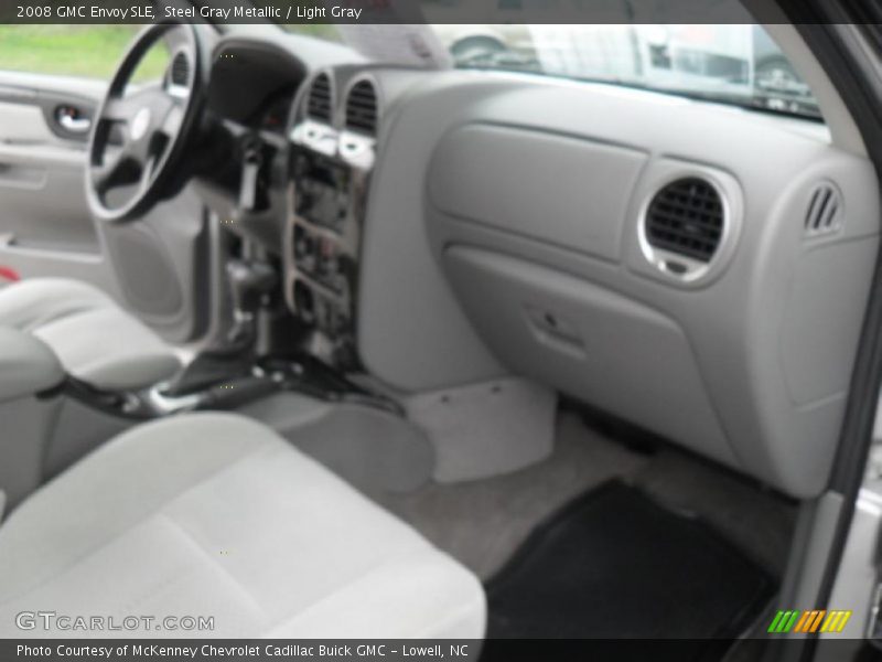 Steel Gray Metallic / Light Gray 2008 GMC Envoy SLE