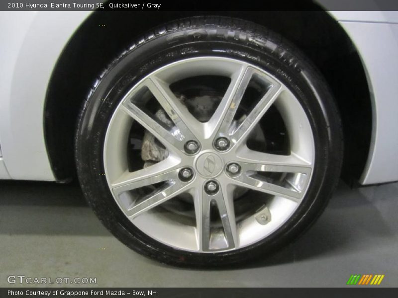 Quicksilver / Gray 2010 Hyundai Elantra Touring SE