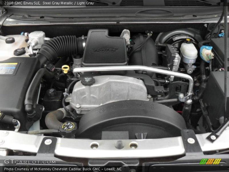Steel Gray Metallic / Light Gray 2008 GMC Envoy SLE