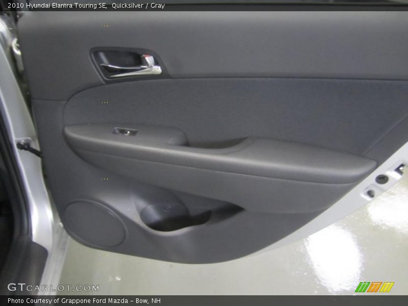 Quicksilver / Gray 2010 Hyundai Elantra Touring SE