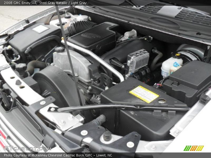 Steel Gray Metallic / Light Gray 2008 GMC Envoy SLE