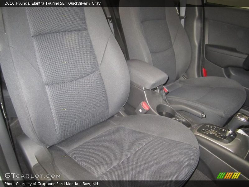 Quicksilver / Gray 2010 Hyundai Elantra Touring SE