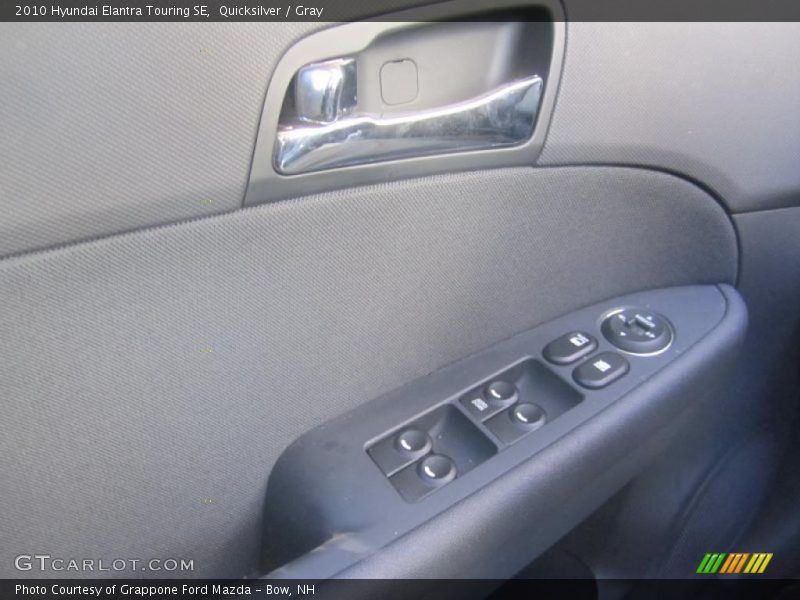 Quicksilver / Gray 2010 Hyundai Elantra Touring SE