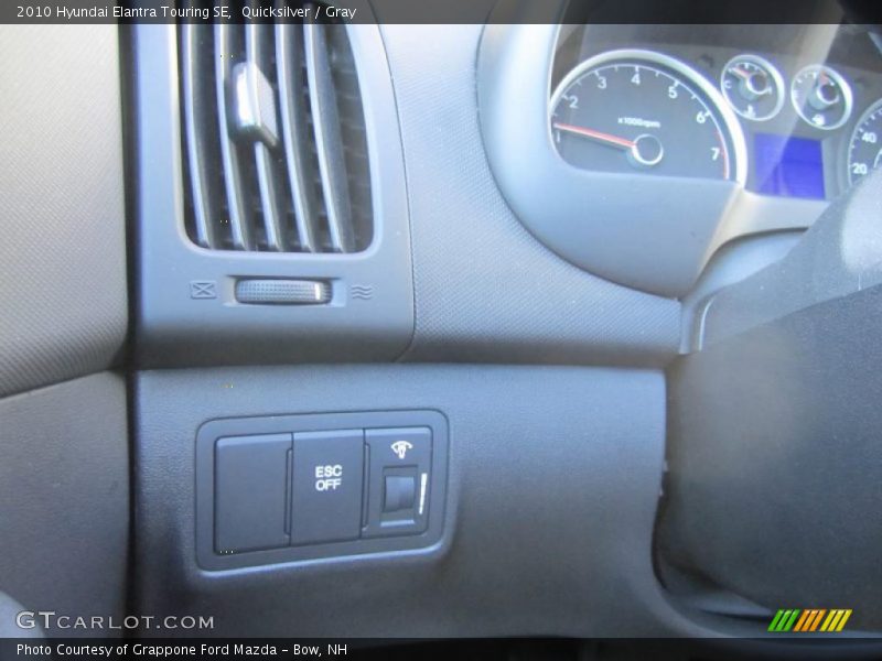 Quicksilver / Gray 2010 Hyundai Elantra Touring SE
