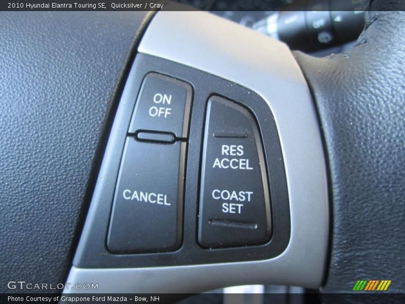 Controls of 2010 Elantra Touring SE