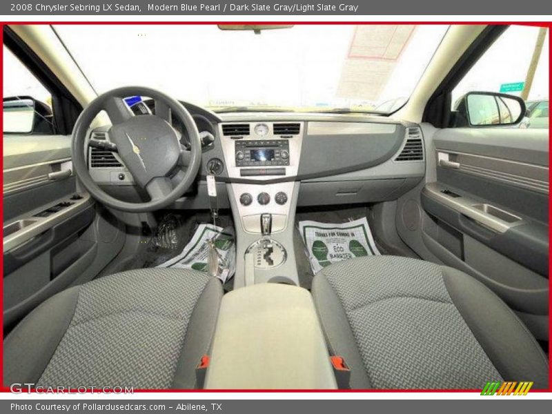 Modern Blue Pearl / Dark Slate Gray/Light Slate Gray 2008 Chrysler Sebring LX Sedan