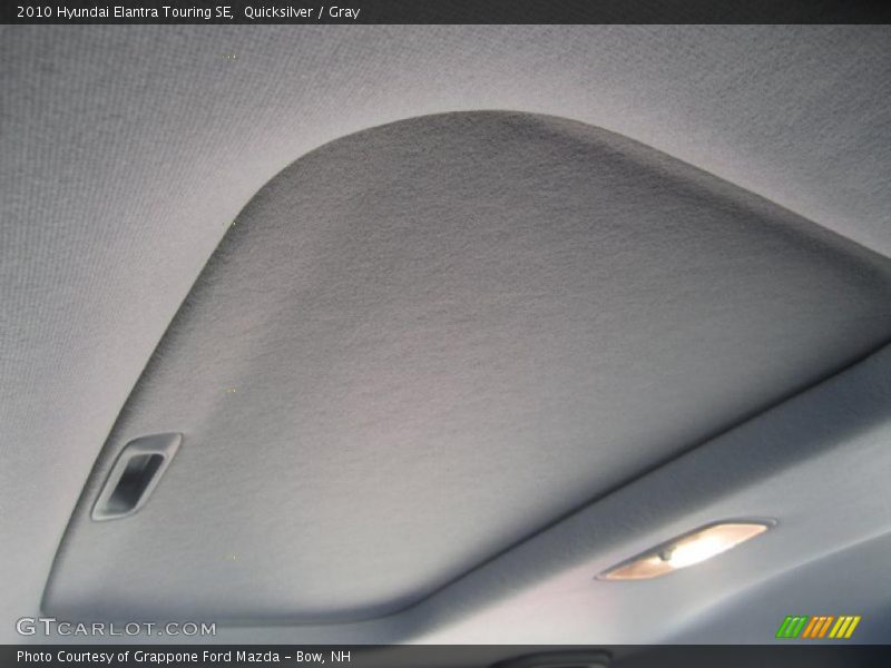 Quicksilver / Gray 2010 Hyundai Elantra Touring SE