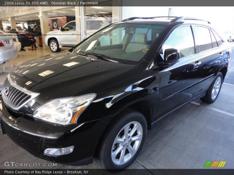 Obsidian Black / Parchment 2009 Lexus RX 350 AWD