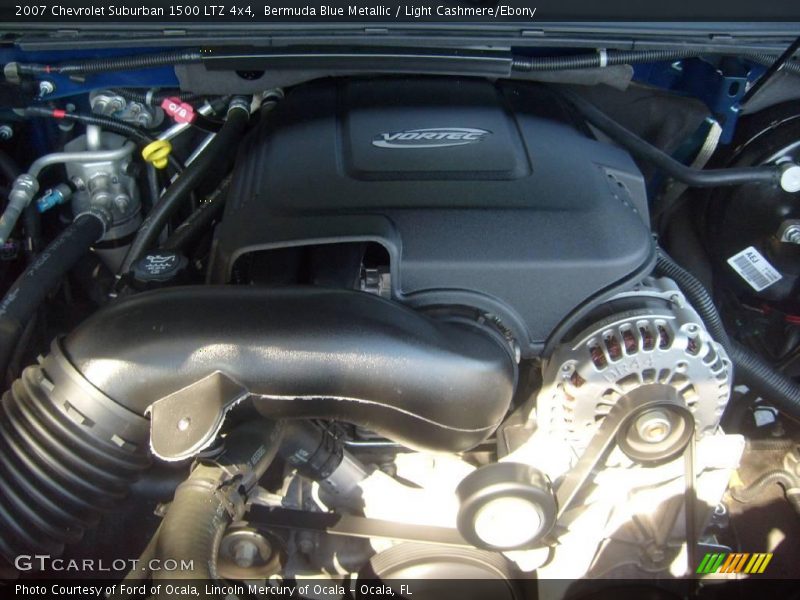 Bermuda Blue Metallic / Light Cashmere/Ebony 2007 Chevrolet Suburban 1500 LTZ 4x4