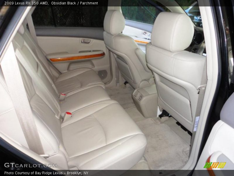 Obsidian Black / Parchment 2009 Lexus RX 350 AWD