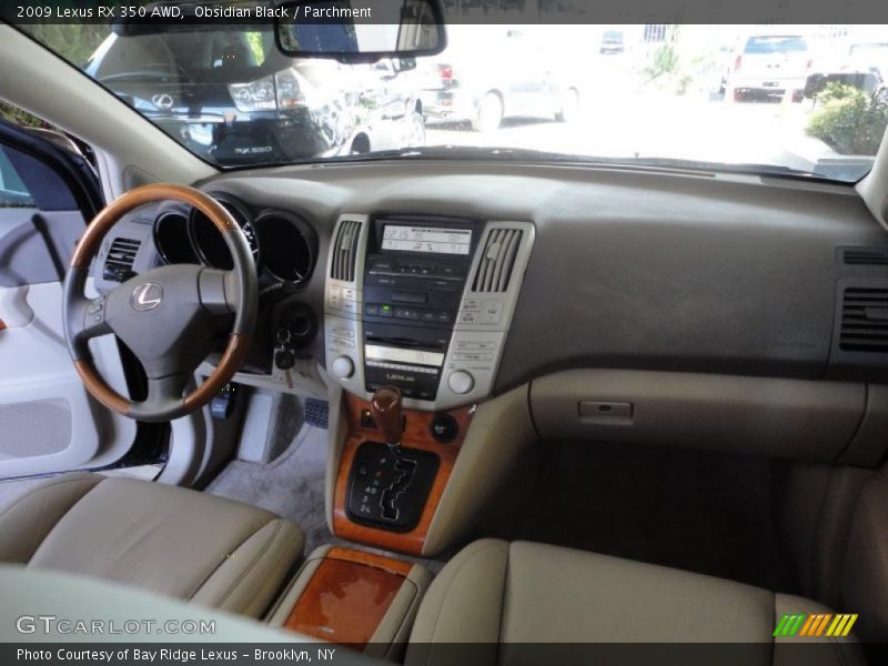 Obsidian Black / Parchment 2009 Lexus RX 350 AWD