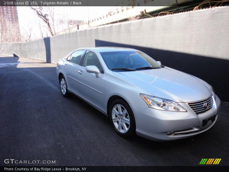 Tungsten Metallic / Black 2008 Lexus ES 350