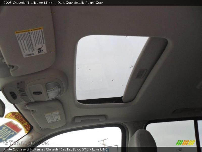 Dark Gray Metallic / Light Gray 2005 Chevrolet TrailBlazer LT 4x4