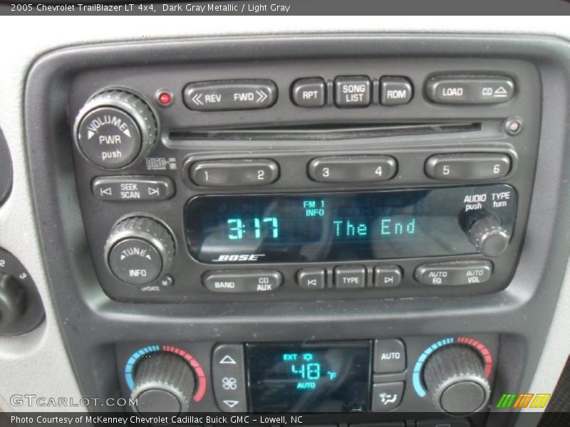 Dark Gray Metallic / Light Gray 2005 Chevrolet TrailBlazer LT 4x4