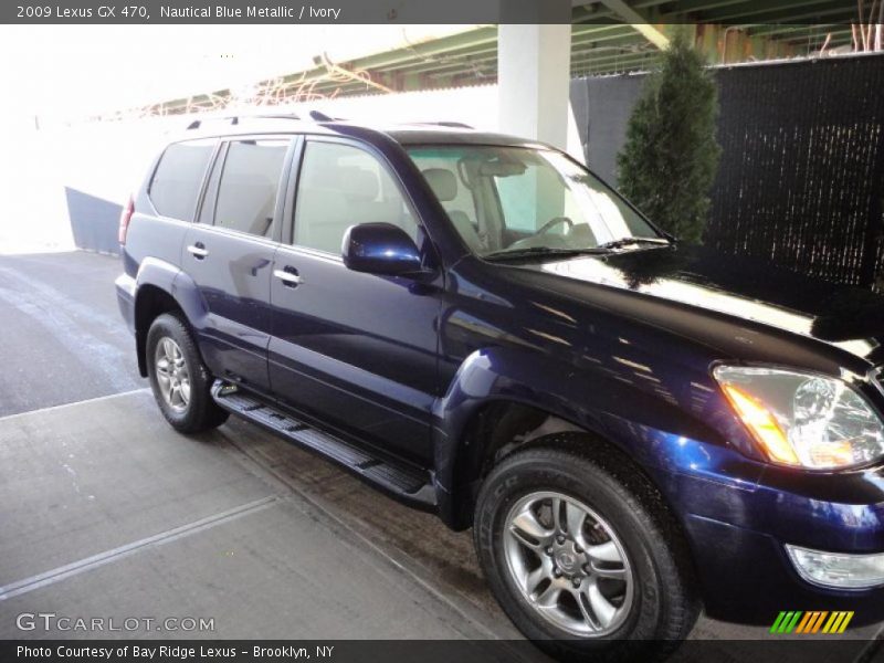 Nautical Blue Metallic / Ivory 2009 Lexus GX 470