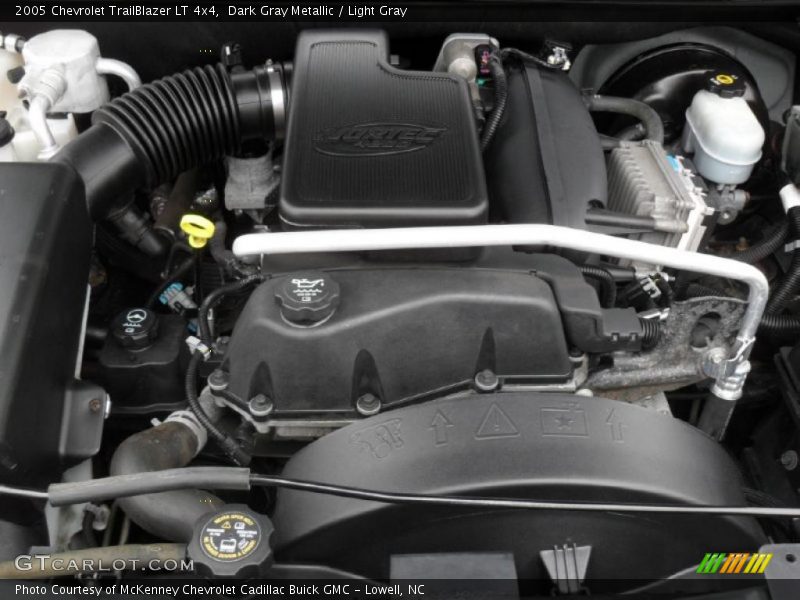 Dark Gray Metallic / Light Gray 2005 Chevrolet TrailBlazer LT 4x4