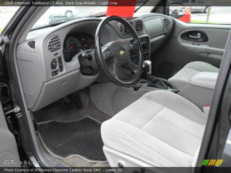 Dark Gray Metallic / Light Gray 2005 Chevrolet TrailBlazer LT 4x4