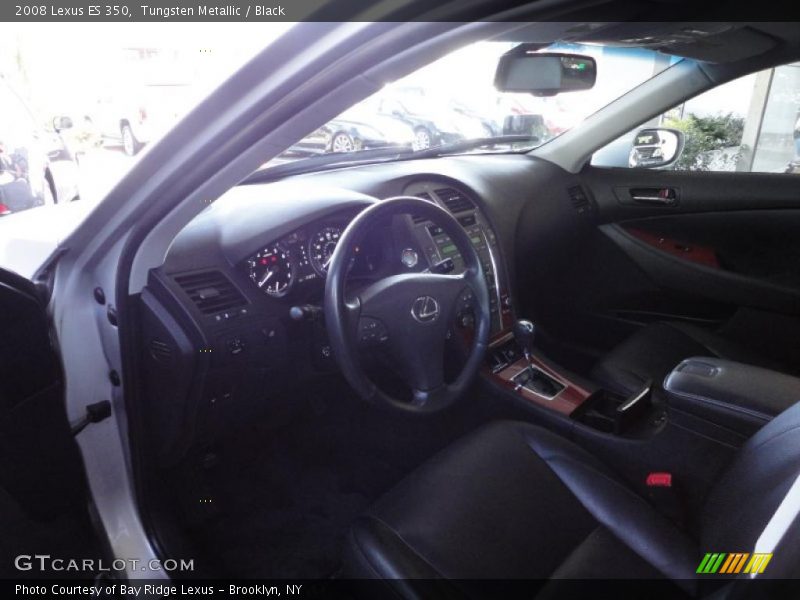 Tungsten Metallic / Black 2008 Lexus ES 350