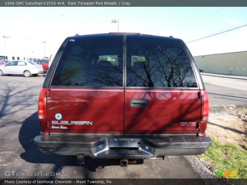 Dark Toreador Red Metallic / Gray 1999 GMC Suburban K1500 4x4