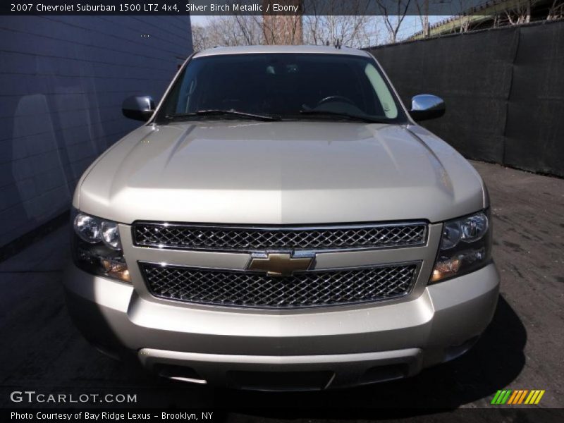 Silver Birch Metallic / Ebony 2007 Chevrolet Suburban 1500 LTZ 4x4