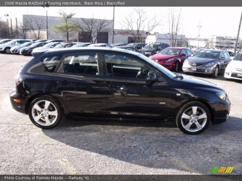Black Mica / Black/Red 2006 Mazda MAZDA3 s Touring Hatchback