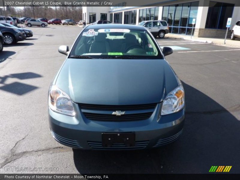 Blue Granite Metallic / Gray 2007 Chevrolet Cobalt LS Coupe
