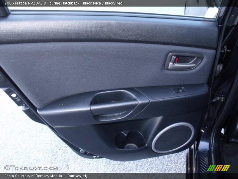 Black Mica / Black/Red 2006 Mazda MAZDA3 s Touring Hatchback