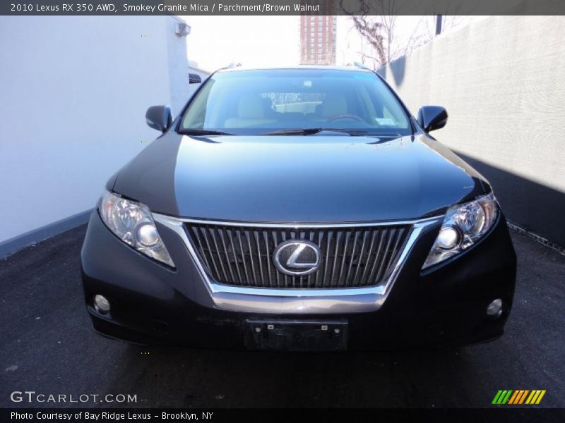 Smokey Granite Mica / Parchment/Brown Walnut 2010 Lexus RX 350 AWD