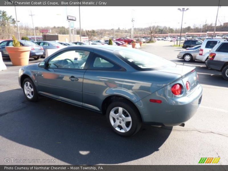 Blue Granite Metallic / Gray 2007 Chevrolet Cobalt LS Coupe