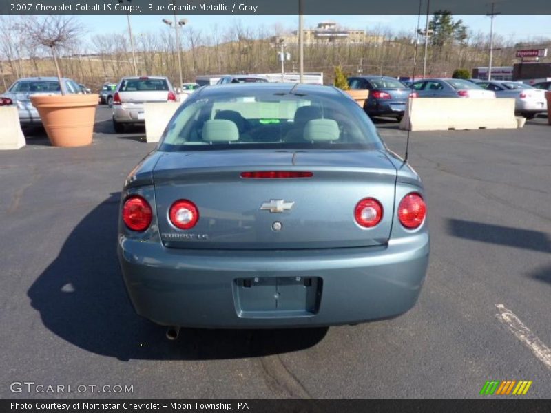 Blue Granite Metallic / Gray 2007 Chevrolet Cobalt LS Coupe