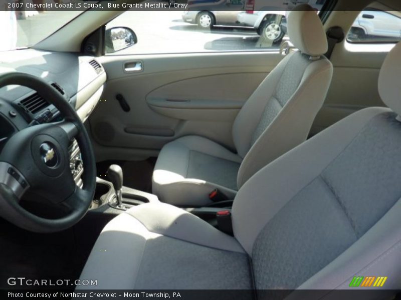 Blue Granite Metallic / Gray 2007 Chevrolet Cobalt LS Coupe