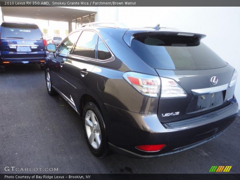 Smokey Granite Mica / Parchment/Brown Walnut 2010 Lexus RX 350 AWD