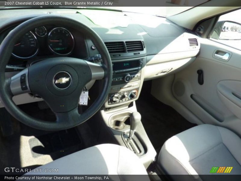 Blue Granite Metallic / Gray 2007 Chevrolet Cobalt LS Coupe