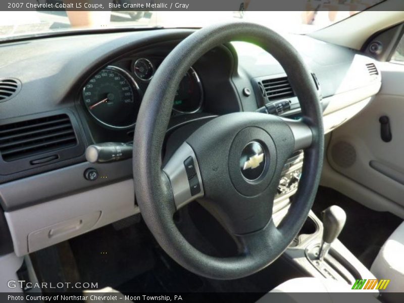 Blue Granite Metallic / Gray 2007 Chevrolet Cobalt LS Coupe