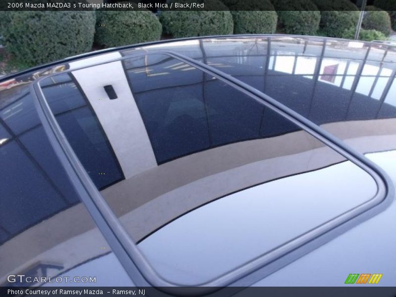 Black Mica / Black/Red 2006 Mazda MAZDA3 s Touring Hatchback