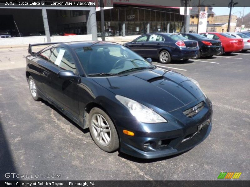 Front 3/4 View of 2002 Celica GT