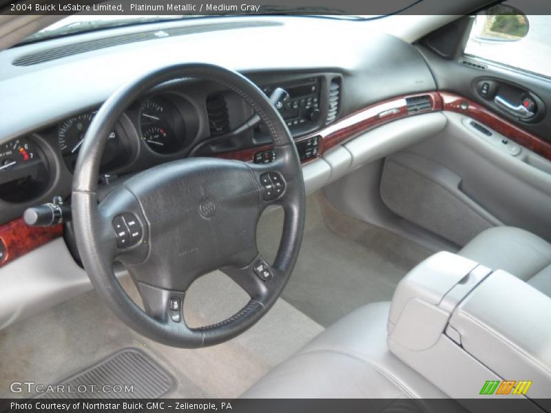Platinum Metallic / Medium Gray 2004 Buick LeSabre Limited