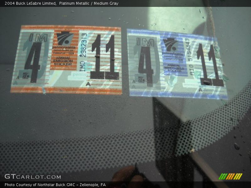 Platinum Metallic / Medium Gray 2004 Buick LeSabre Limited