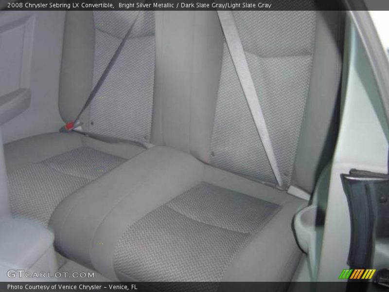 Bright Silver Metallic / Dark Slate Gray/Light Slate Gray 2008 Chrysler Sebring LX Convertible