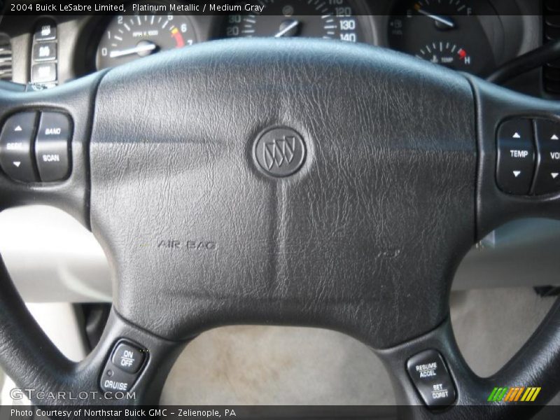Platinum Metallic / Medium Gray 2004 Buick LeSabre Limited