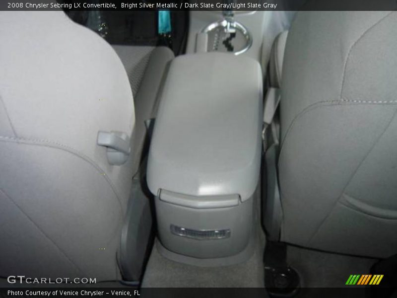 Bright Silver Metallic / Dark Slate Gray/Light Slate Gray 2008 Chrysler Sebring LX Convertible