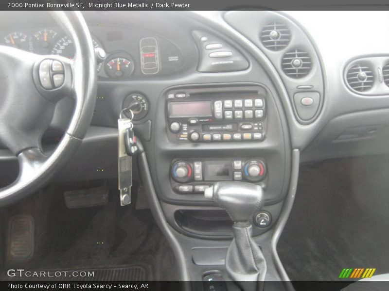 Midnight Blue Metallic / Dark Pewter 2000 Pontiac Bonneville SE