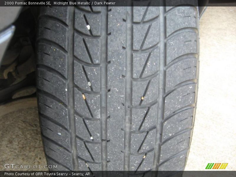 Midnight Blue Metallic / Dark Pewter 2000 Pontiac Bonneville SE