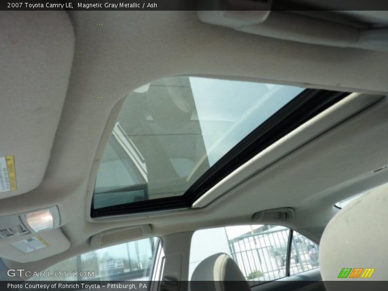 Magnetic Gray Metallic / Ash 2007 Toyota Camry LE