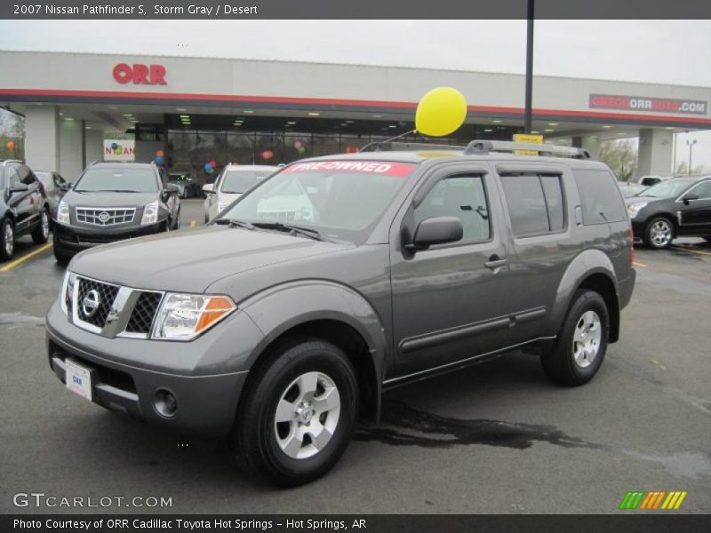 Storm Gray / Desert 2007 Nissan Pathfinder S