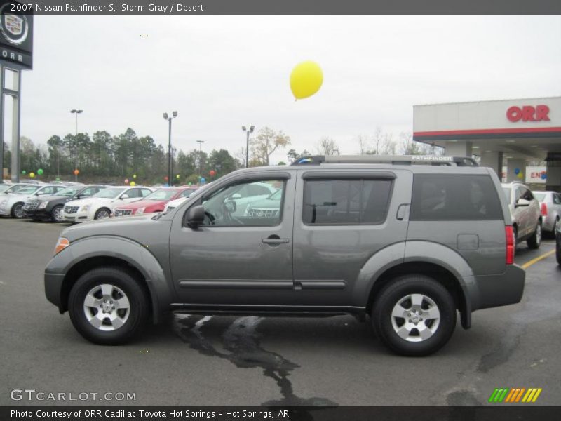 Storm Gray / Desert 2007 Nissan Pathfinder S