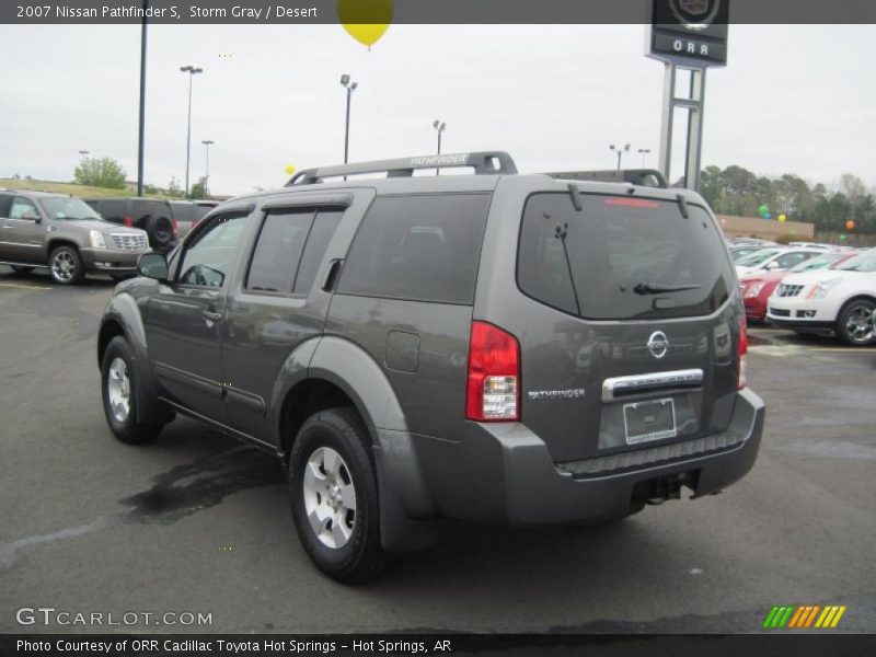 Storm Gray / Desert 2007 Nissan Pathfinder S