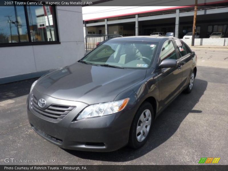 Magnetic Gray Metallic / Ash 2007 Toyota Camry LE
