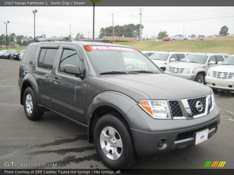 Storm Gray / Desert 2007 Nissan Pathfinder S