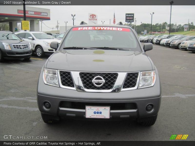 Storm Gray / Desert 2007 Nissan Pathfinder S